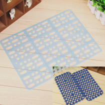 Dutch pig foot pad guinea pig foot pad rabbit dog cage foot pad plastic flat net plastic mesh protective net foot