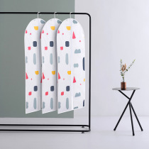 Printed hanging clothes bag clothing Dust cover Hanging Clothes Hood Large Clothing Dust-Proof Bag Cabinet Suits Hanging Bags Dust-Proof Cover