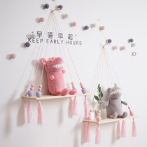 ins Nordic girl room wall decorations pendant creative bedroom bedside shelf wall hanging ornaments