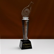 Table tennis spot trophy customization Crystal trophy customization Zhuohe company production personality trophy prizes