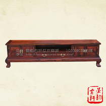 Laos big red rosewood 2 meters TV cabinet Chinese antique Cochin Dalbergia living room furniture mahogany TV cabinet
