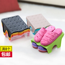 Dazzling Thickening Creative Days Style Easy double Lie Shoes Containing Shelf Space DIY Shoes Cabinet Plastic Shoe Rack