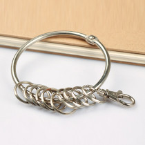 Keychain creative hanging multi-ring ring office key ring card rental room keychain hotel key ring key plate board