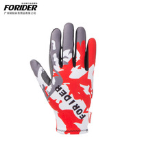 Forider Spring and Autumn riding gloves all finger bicycle gloves long finger men and women mountain bike gloves riding suit