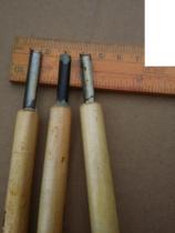1980s woodcut knife Single triangular semi-circular woodcut knife woodcut carving knife