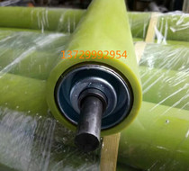 Polyurethane rubber roller Water roller Leather roller Soft roller Rubber coated outer rubber roller Unpowered roller Rubber coated sleeve rubber