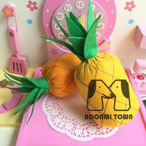 Spot finished non-woven fruit Toy finished fabric three-dimensional fruit Pineapple pineapple simulation fruit