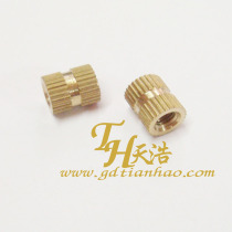 M12 blind hole series copper insert nut copper injection nut copper flower mother GB809 nut copper injection nut