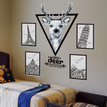 Bedroom 3D three-dimensional creative living room sofa background wall decoration wall stickers wall stickers Wall wallpaper self-adhesive wallpaper