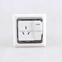 Giant Xiang Hongsong Day 10a Three-plug 86 Type of power socket Panel Home Three-hole Minming Power Outlet