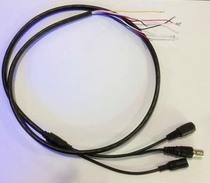 Monitor white light tail wire monitoring camera tail wire (photosensitive wire) with photosensitive resistive tail wire seven-wire