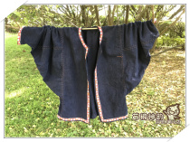 Miao-Dong Shen Yun Handicrafts 5146 Hand-Seamed Tubu Bat Top