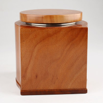 Aaron pipe Spain import Jemar solid wood pipe bucket food moisturizing tank pipe humidification thickened sealed jar