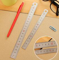 Heli stationery 8462 stainless steel scale steel ruler student measuring equipment office supplies wholesale