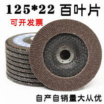 East Sharp 125 Shutter Sheet Polished Sheet Thickened 100 Page Wheel Mesh Lid Plastic Cover Shutter Wheel Metal Stainless Steel Polished Sheet