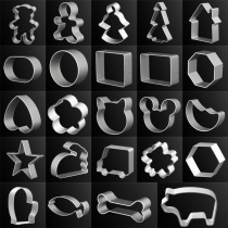 Baking tool Cubic cookie die DIY cute cake impression mousse Vegetable Cut Pineapple Crisp Molds