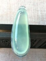 Minke Emerald Jade Ware High Ice Breed Fluorescent Full Fugua Pendant Pendant Myanmar Natural A Goods Emerald Belt Certificate