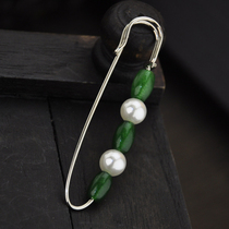 Retro Malay Road Loutong Pearl Brooch Pin Sweater Accessories Open Shipping Evil Women Handmade Jewelry