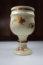 Spot UK Royal Worcester chalice ornaments Palissy series bone china 0140004