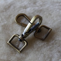 Ancient Bronze Color Hook Buttoned Bag Five Gold Accessories Bag Hook Buckle Handmade Diy Leather Bag Accessories