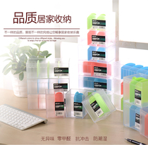 Yangyang acrylic transparent drawer type office desktop storage box stationery jewelry finishing storage cabinet small storage box