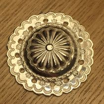 GOROS Goro Takahashi round big flower button wallet Cai Cloth backpack main buckle goros spot