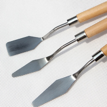 Gouache pigment knife scraper pigment pick knife Oil painting knife Color painting knife Pick pigment knife