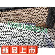 Matt Black metal decorative mesh storefront screen wire woven glass window partition curtain