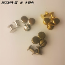 Belt buckle Pin buckle link Leather connection Leather screw Accessory screw Mother and child screw Buy 5 get 1 free