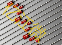 1N5712 original red glass 1N5712 switch tube small signal detection diode DO35 1pc