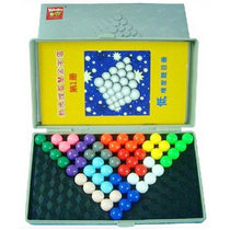 Niobo three-dimensional wisdom pyramid intelligence magic beads 3D version 7 Book wisdom beads toy baby