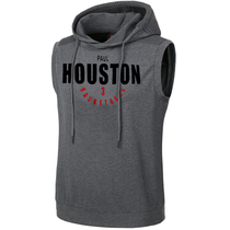 Spring and summer uniform hoodie jumper vest sleeveless training suit basketball jersey sports sweatshirt men hooded short sleeve