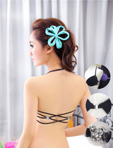 Full 80 Foreign trade Europe and Europe Magnets Front Button Drilling Accessories Beauty Back Sexy Ladies Underwear Thin Cups Insert Chest Cushion Bra