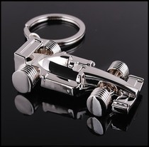 F2 Racing Die Key Button Car Decoration Pendant Car LOGO printed memorial small gift ornament
