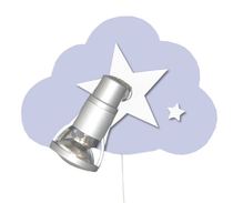 German imported Waldi Leuchten childrens room wall lamp small star