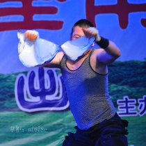 Hand ripping washbasin Apostles Torn Iron Basin Enamel Stainless Steel Basin Stunt Acrobatic Magic Show Props Teaching Shock