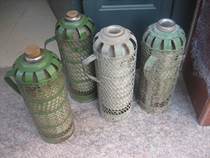 Special deal with a batch of Early Old Tin thermos bottle hollow iron Film and Television painting props shop personality decorations