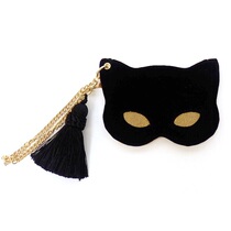 Japanese FUDGE magazine Accommode cat face chain card holder card holder