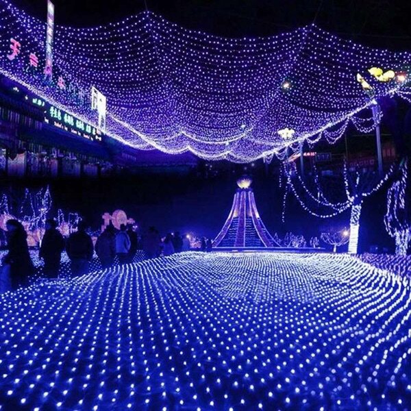 LED network light flashing light string lamp Lantern Fishing Net Lamp Professional to create other decorations such as LED high anti-festival exterior view etc.