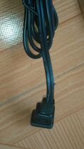 High quality power cord 8-shaped 0 75 square pure copper wire 1 2 meters long for LCD TV power adapter