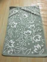 JiangZhejiang 100% pure cotton ground towel foreign trade original single size 45 * 75