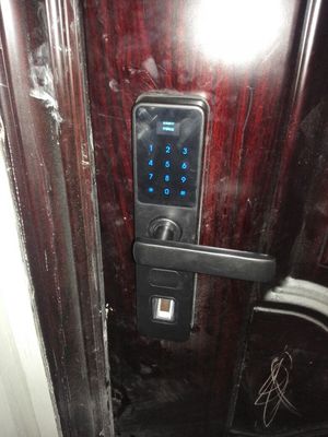 【恒阳】指纹锁 密码锁H-2怎么样，防盗系数高吗
