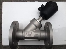 Jiangsu Xie Valve 304 stainless steel pneumatic corner valve flanged corner valve
