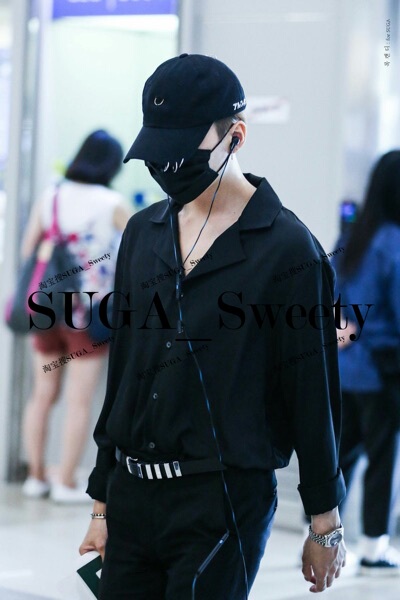 Ready in Stock] Suga Huanqi Bts Bts Same Style Suit Collar Shirt Shirt