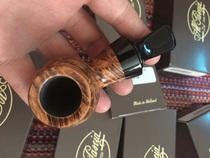 Imported air chamber briar wood pipe meerschaum