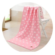 Jielia 100% cotton bath towel layer gauze layer of hair ring number 8845 Third Class products wholesale group purchase