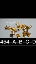 Press-line foot pressure line buckle wiring terminals Cold pressure terminals 454C wiring terminals buckle copper buckle U type terminals