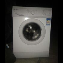 Midea drum washing machine overall shell decoration sample machine display