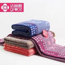 Jielia 100% cotton bath towel soft and comfortable item number 8774 third class group purchase wholesale invoice