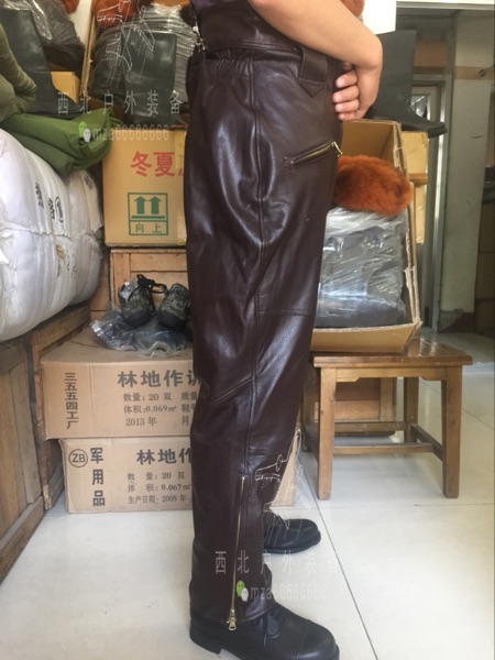 Pantalon cuir homme - Ref 1484653 Image 15